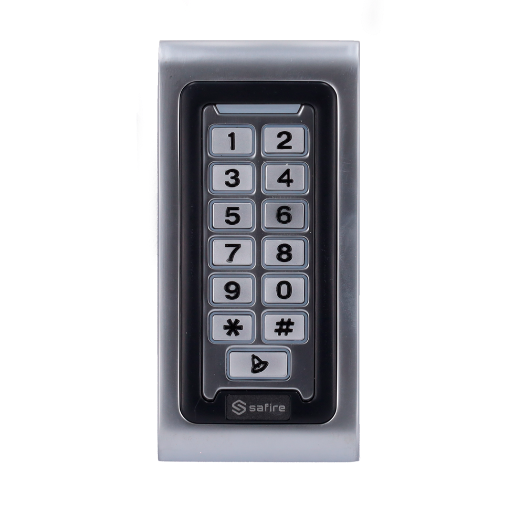 SF-AC103 Standalone access control   EM card and PIN access   Relay, pushbutton and buzzer outputs 