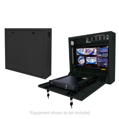 RACK-WALL-B Safety box   Designed for wall installation   Vertical format 