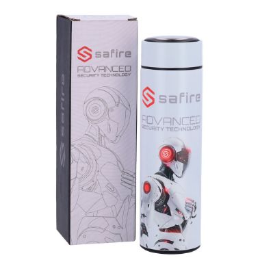 SF-BOTTLE-ROBOT, safir, Boca, Bijela boja, Brtveni prsten, Nehrđajući čelik 304