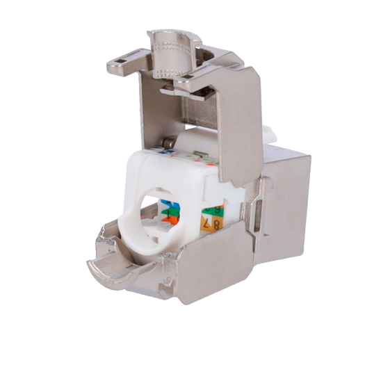 KS6A-FTP-TL180 FTP cable connector   Output connector RJ45   Compatible FTP category 6A 