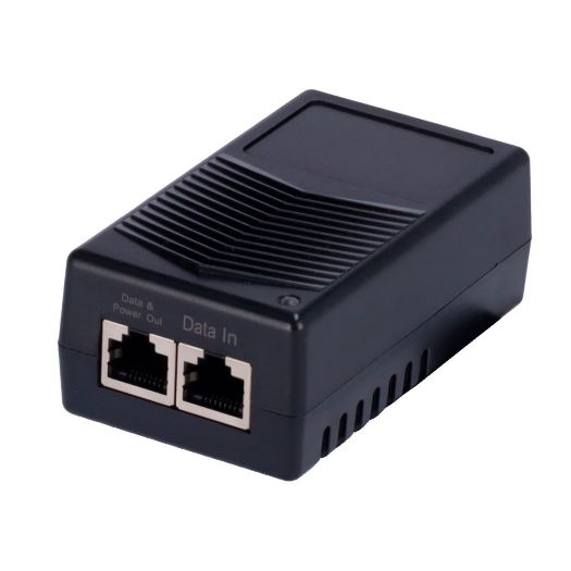 INJ-POE-15W, Pasivni PoE injektor, Ulaz/Izlaz RJ45 10/100 Mbps, Snaga 15 W