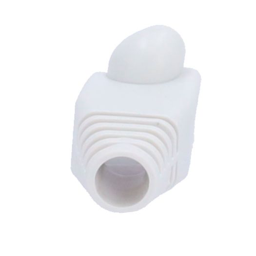 RJ45-BOOTCAP-W, Zaštitni poklopac RJ45, Kompatibilno s UTP CAT6 i CAT5 kabelima
