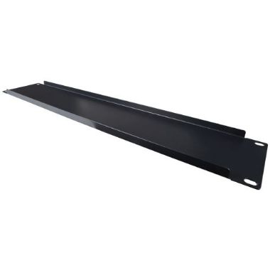 RACK-BLANK-2U, Zaštitni poklopac za standardni stalak 19", Veličina 2U, Crna boja