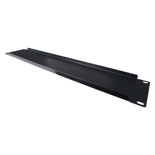 RACK-BLANK-2U Blind cover for standard rack 19"   Size 2U   Black colour