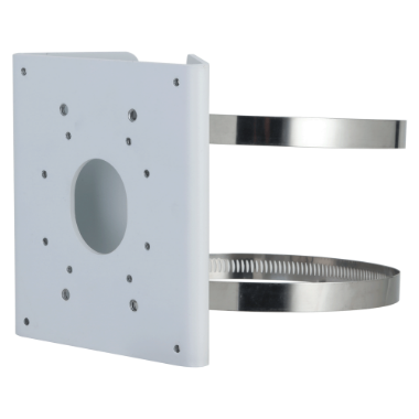 PFA156 Pole bracket   For motorised dome cameras   Aluminium alloy   140 mm (H) x 130,4 mm (W) x 45 mm (D) 