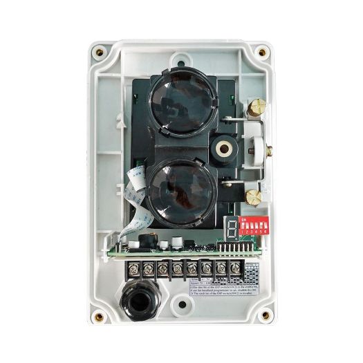 FIREBEAM-100M, Infracrvena protupožarna barijera, Domet do 100 metara, Zaslon i laserski pokazivač za jednostavnu instalaciju