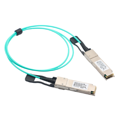 QSFP-40G-AOC-1M QSFP+ direct connection cable   Speed 40Gbps   QSFP+ modules at both ends 
