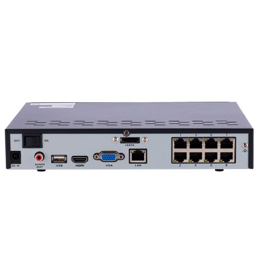 RL-NVS8-5MB4, Reolink komplet NVR PoE + 4 PoE 5MP kamere, 5MP (2880x1616), Detekcija ljudi / kućnih ljubimaca / vozila