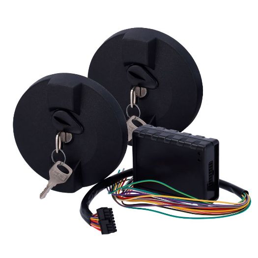 FUEL-SAFETYCAP28, Komplet sigurnosnih utikača za kamione, Otkriva i obavještava o pokušaju krađe goriva