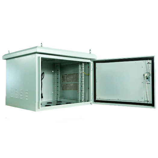 RACK-6U-OUTDOOR Rack cabinet for wall   Up to 6U rack of 19"   Up to 100 kg load 