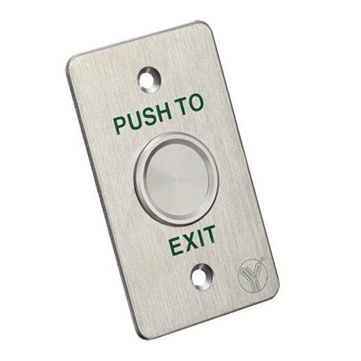 PBS-820B, Gumb za izlaz, Piezoelektrični, Pogodno za vanjsku upotrebu IP68, NO/COM: Ugrađeno ili površinsko