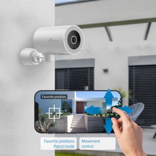 NVS-IPC-0H3-L, Nivian pametna kamera 2.5K 4MP, Wifi 2.4 GHz | Vanjski IP65