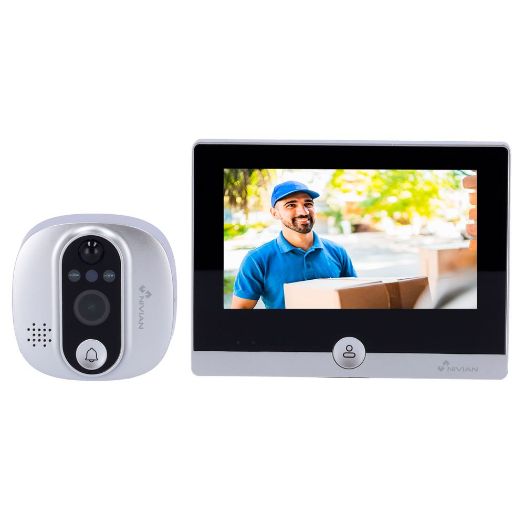 NVS-IPC-DOORVIEW1, Nivian WiFi pametna špijunka, Rezolucija 1080P / Kompresija H.264