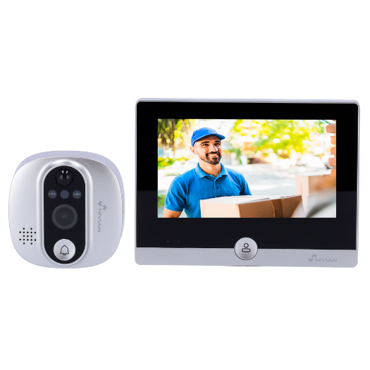 NVS-IPC-DOORVIEW1 Nivian WiFi Smart Peephole    Resolution 1080P / Compression H.264 