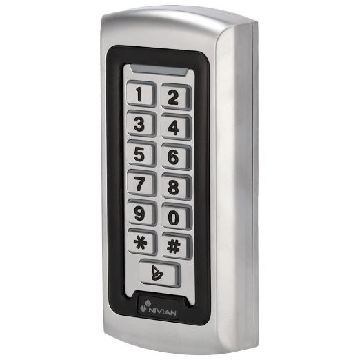 NV-ACCESS-PIN-RFID, Samostalna kontrola pristupa, Pristup EM karticama i PIN-om, Relej, izlazi za tipke i zujalice