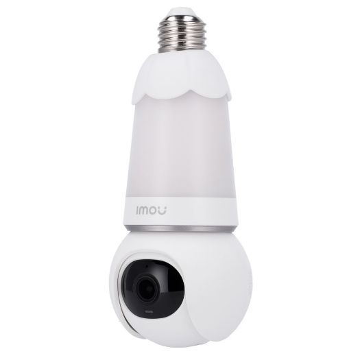 IPC-S6DP-3M0WEB-E27-IMOU, Motorizirana kamera sa žaruljom Bulb Cam 3MP, WiFi 2.4 GHz / bijelo LED svjetlo E27