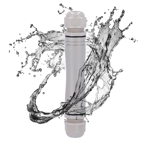 POE-EXT01-800M-IP67 Outdoor PoE Extender IP67   Extends PoE power range up to 800 meters 