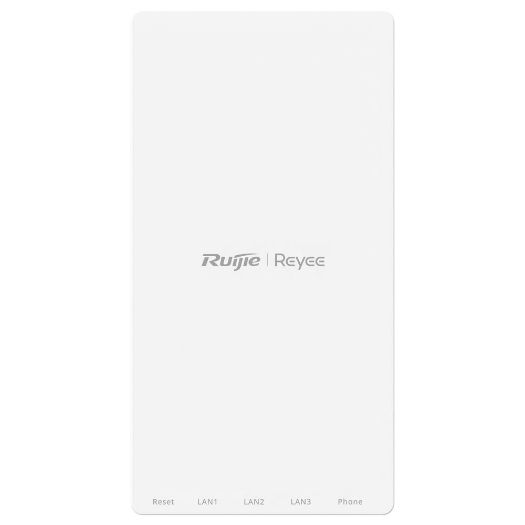 RG-APF1250, Reyee i, Posvijetlite PON, Wi, Fi Omni, usmjereni zid AP 5, Podržava 802.11 b/g/n/ac Val 1 i 2 2.4GHz i 5GHz