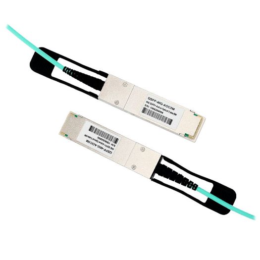 QSFP-40G-AOC-5M, QSFP+ kabel za izravno spajanje, Brzina 40 Gbps, QSFP+ modula na oba kraja