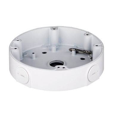 PFA138 Junction box   For dome cameras   Suitable for outdoor use   Wall or ceiling installation 