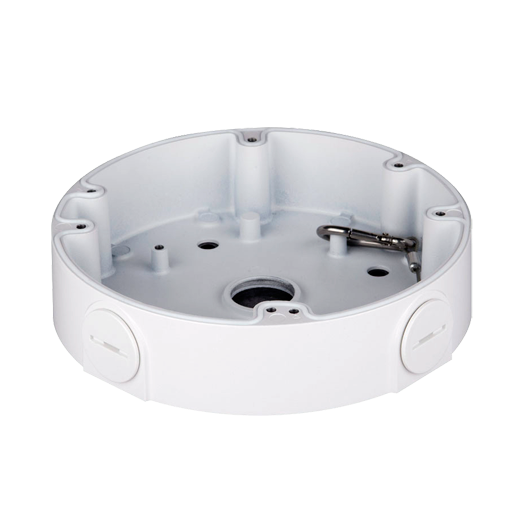 PFA138 Junction box   For dome cameras   Suitable for outdoor use   Wall or ceiling installation 