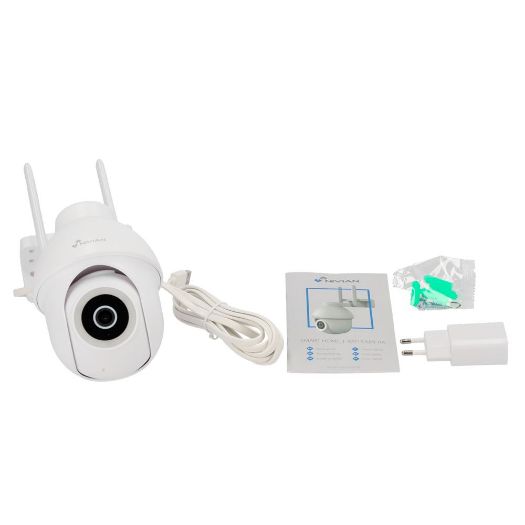 NVS-IPC-0S3, Nivian pametna kamera 2.5K 4MP, Wifi 2.4 GHz | Vanjski IP65, PT pokreta | IR 10 m | Puna boja