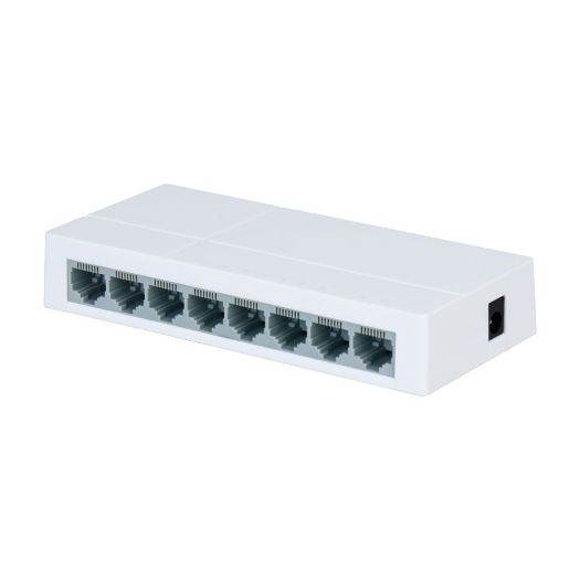PFS3008-8ET-L, Brendirani brzi Ethernet preklopnik, 8 RJ45 portova, Brzina 10/100Mbps