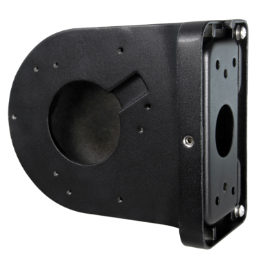 PFB203W-B Wall bracket   For dome cameras   Valid for exterior use   Black colour 