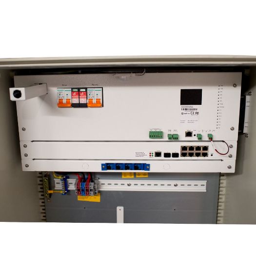 SF-BOX08SOL-BMS-IP55, Ormarić za brzo punjenje solarnih panela od poliestera, Magnetotermalni i SPD