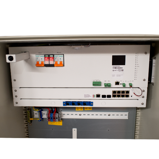 SF-BOX08SOL-BMS-IP55 Polyester Solar Fast Charging Cabinet   Magnetothermal and SPD 