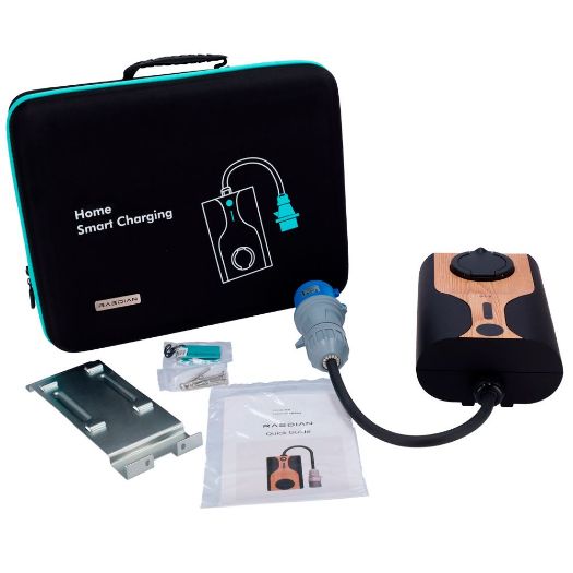 RD-NORA-7-C1-NCB7-EU, Prijenosni komplet punjača + adapteri za utikače, Moć 7, 4kW / 32A / Pojedinačno