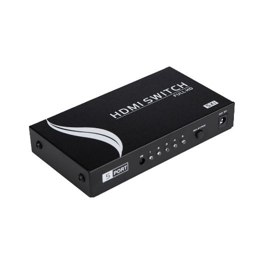 HDMI-SWITCH-5-1-4K, Prekidač HDMI signala, Omogućuje 5:1, 4K rezolucija