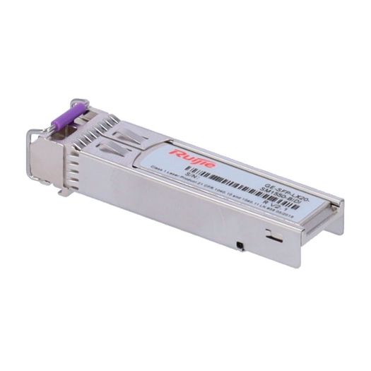 RG-GE-SFP-LX20-SM1550-BIDI, Ruijie SFP primopredajni modul, BIDI Prijenos 1550nm / Prijem 1310nm