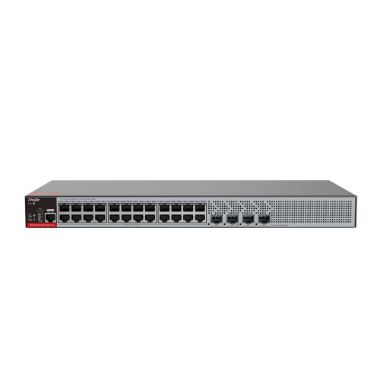 RG-S2915-24GT4MS-P-L, Ruijie prekidač PoE Upravljiv u oblaku L2+, 24 porta RJ45 GE + 4 SFP 2,5-gigabitni portovi