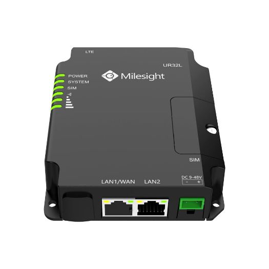 MS-UR32-L04EU-P-W, Milesight, Industrijski ruter 4G WiFi PoE, 2 Ethernet porta RJ45 10/100