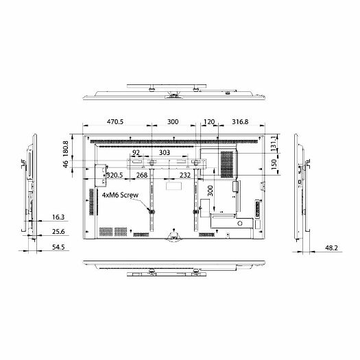 HIS-55BM66AE, HISENSE ELED monitor 4K 55" | M serija, Intenzivna upotreba 24/7