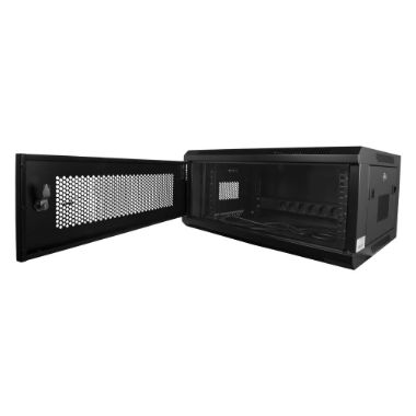 RACK-6U-MESH, Zidni ormarić za police, Do 6U rack od 19", Nosivost do 60 kg