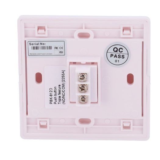 PBK-812D, Gumb za otpuštanje vrata, Profesionalna upotreba, Testirano na 500.000 upotreba, NE/NC/COM | Ugrađeno