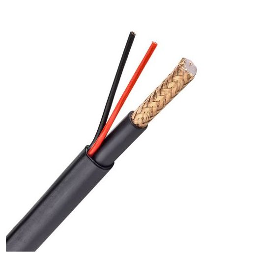 RG59P-300-LSZH, Kombinirani kabel, RG59 + napajanje, Kalem od 300 metara
