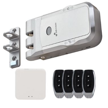 NVS-SMARTBOLT, Nevidljivi WiFi sigurnosni zasun, Otvaranje daljinskim upravljačem i aplikacijom