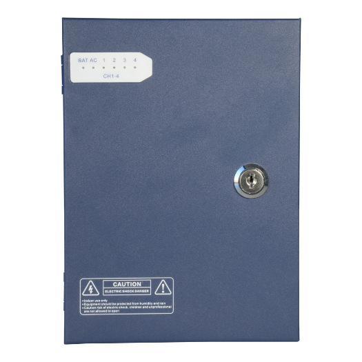 PD-60-4-SLIM Slim power distribution box   1 AC input 220 V 5OHz   4 outputs 