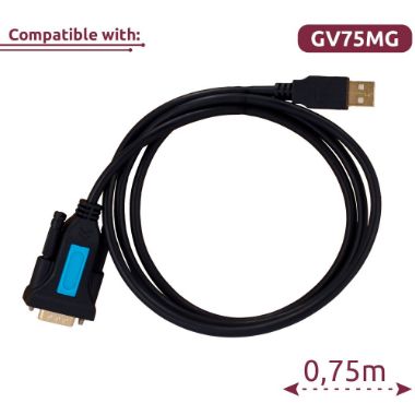 QL-GV75MG-CK, Quecklink, Konfiguracijski kabel, Kompatibilan s GV75MG