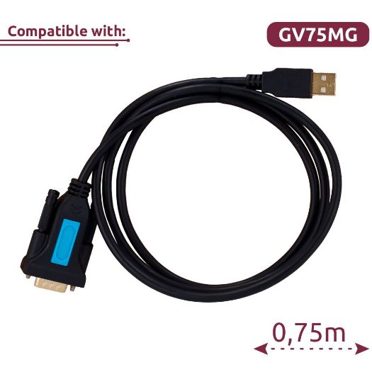 QL-GV75MG-CK, Quecklink, Konfiguracijski kabel, Kompatibilan s GV75MG