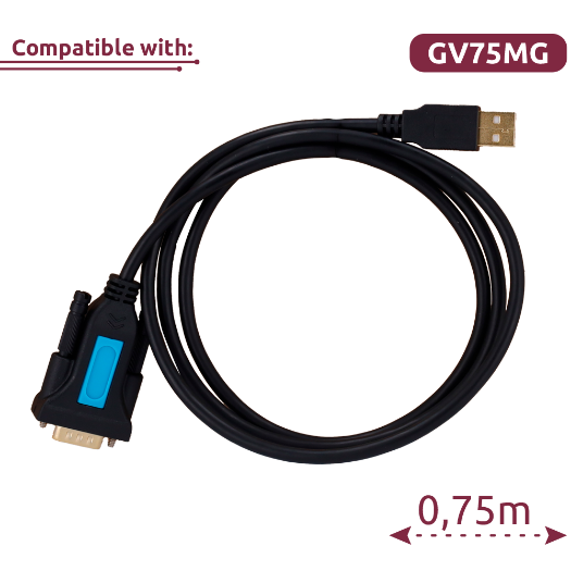 QL-GV75MG-CK Quecklink   Configuration cable   Compatible with GV75MG