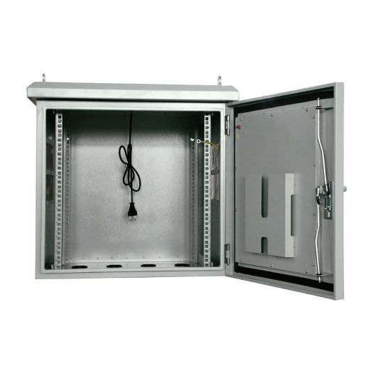 RACK-9U-OUTDOOR, Zidni ormarić za police, Do 9U rack od 19", Nosivost do 100 kg