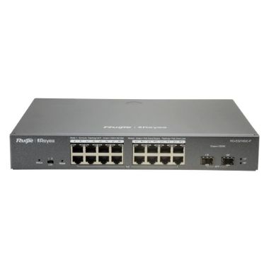 RG-ES218GC-P, Reyee upravljivi PoE preklopnik u oblaku, 16 PoE 802.3af/at + 2 SFP porta