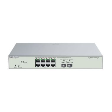 RG-NBS5300-8MG2XS-UP, Reyee Switch, upravljiv u oblaku, L3, 8 Bok, PoE RJ45 + 2 SFP+ portovi