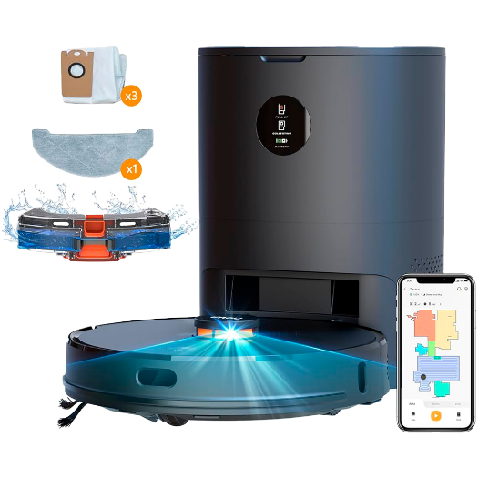 L11-A-IMOU Imou Robot Vacuum Cleaner   All in one   Sweeping, Vacuuming, and Mopping 