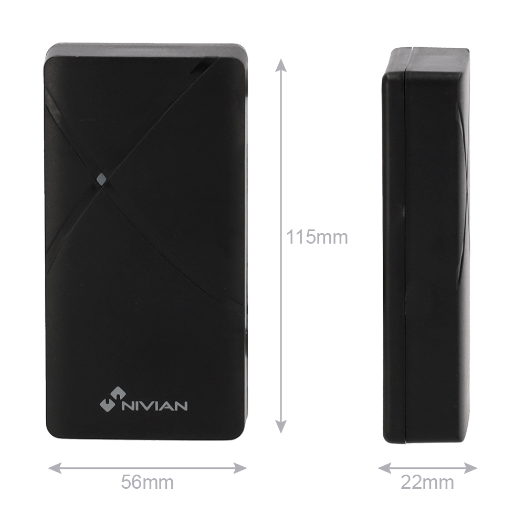 NV-ACCESS-RFID Standalone access control   Access by EM card   Relay output and push button 