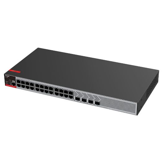 RG-S2915-24GT4MS-P-L, Ruijie prekidač PoE Upravljiv u oblaku L2+, 24 porta RJ45 GE + 4 SFP 2,5-gigabitni portovi